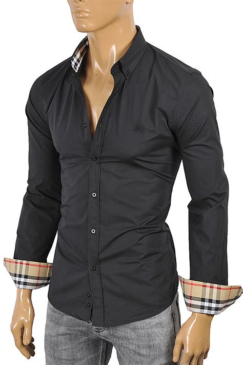 designer shirt burberry for men